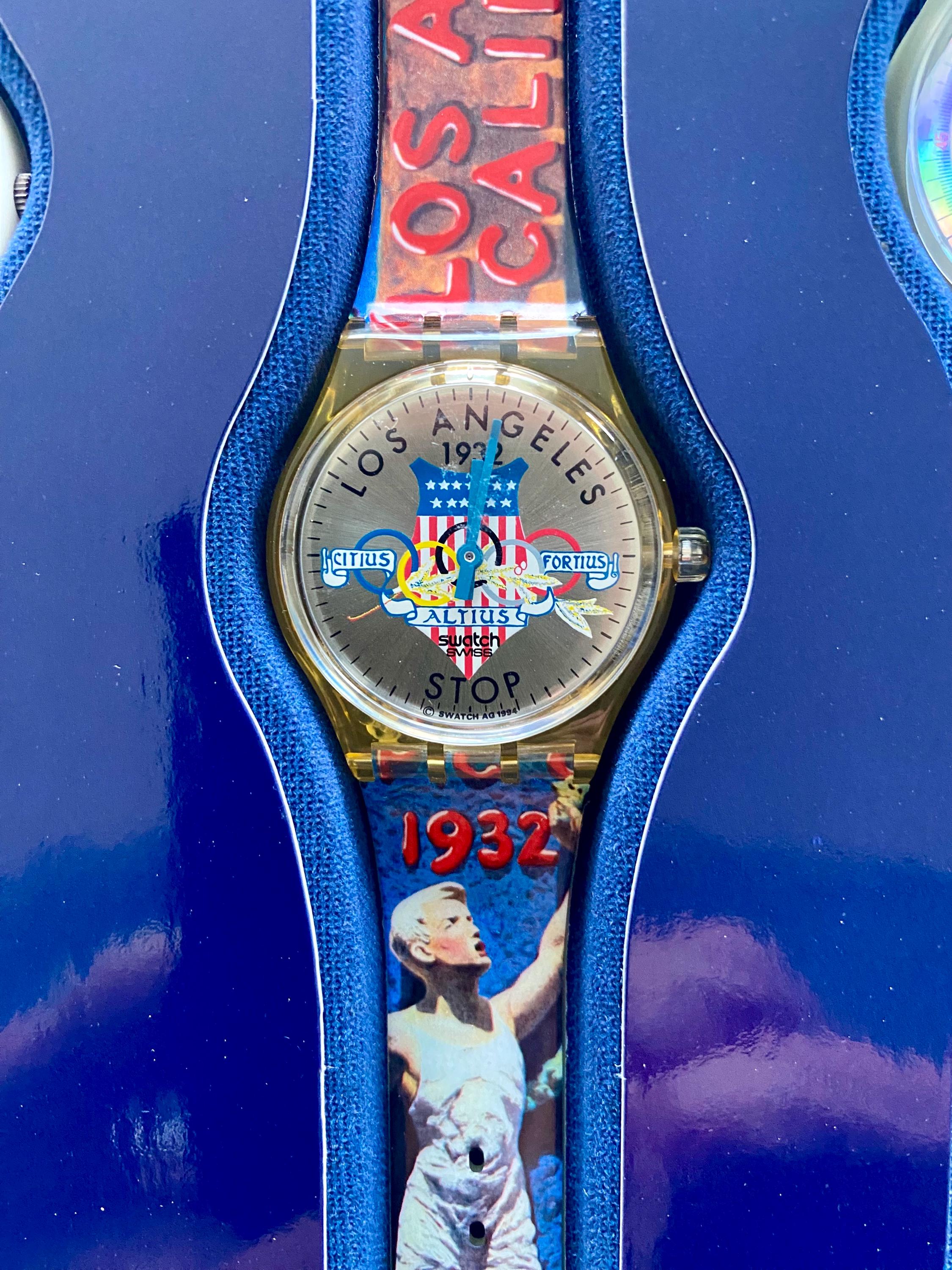 Swatch Atlanta 1996 Olympic Games Collection, 9-watch Box Set - Etsy