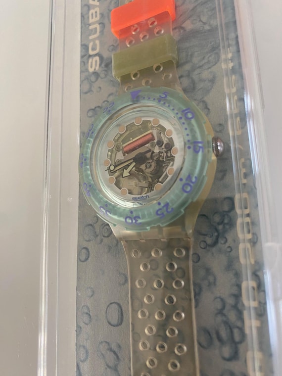 1992 Scuba 200 Swatch Watch Jelly Bubbles SDK104 - Etsy