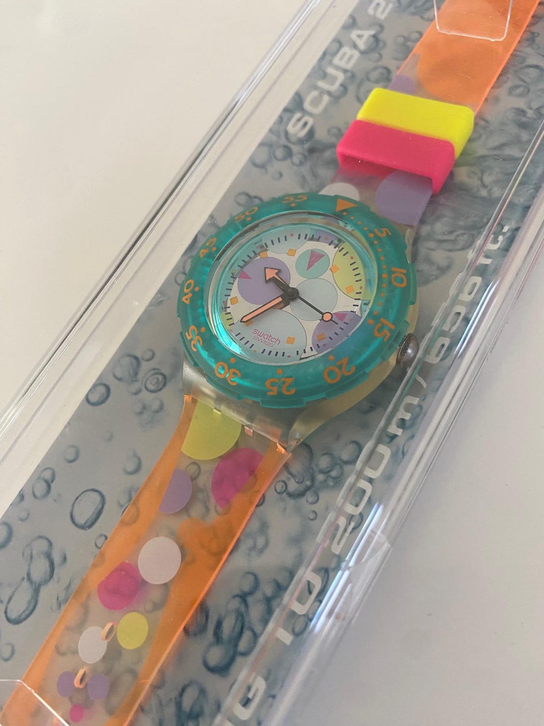 【送料0円】 Swatch 200 Scuba Watch Etsy - SDK105 Grapes Sea SCUBA200