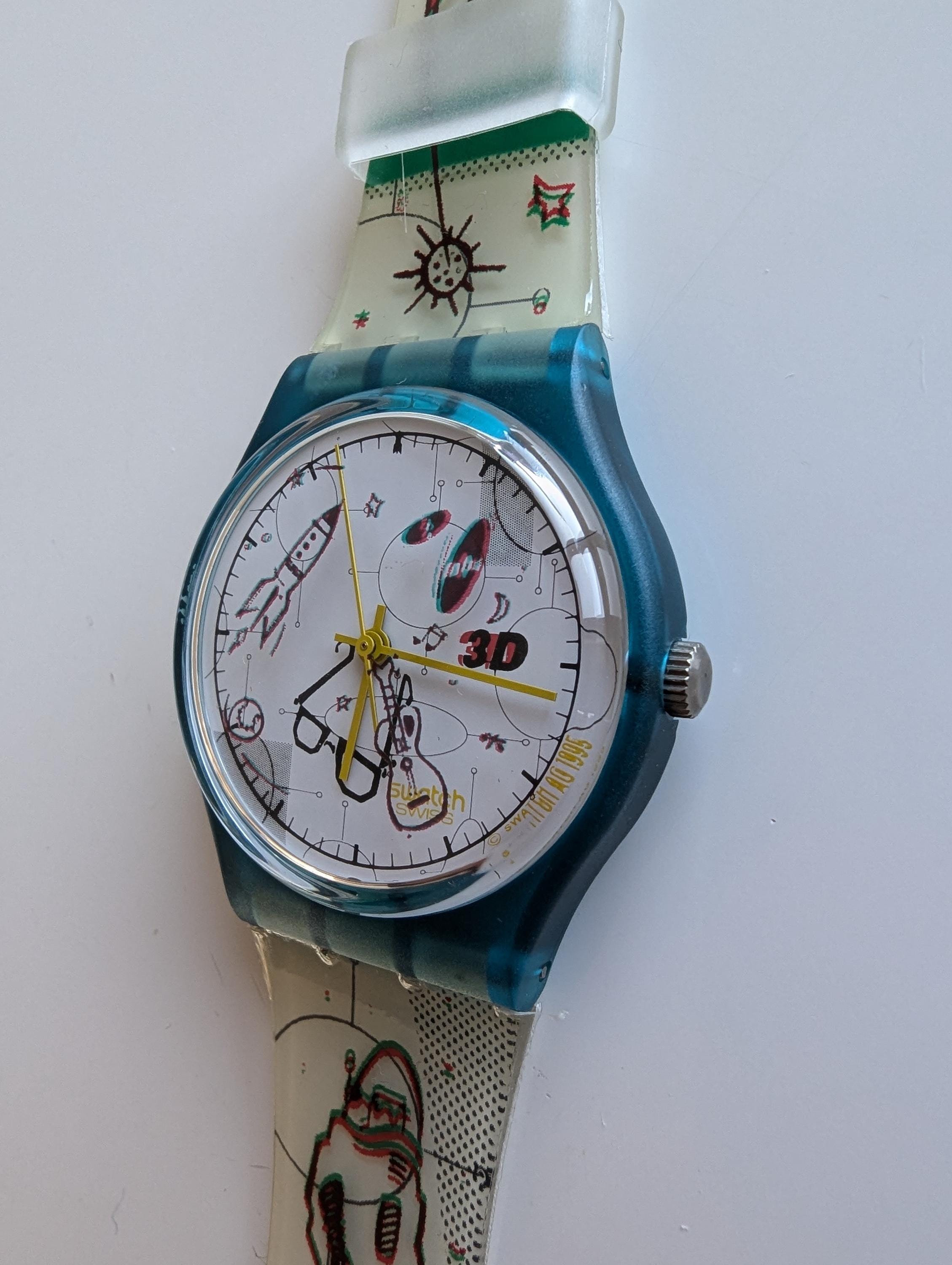 Swatch maxi wall clock - Etsy 日本