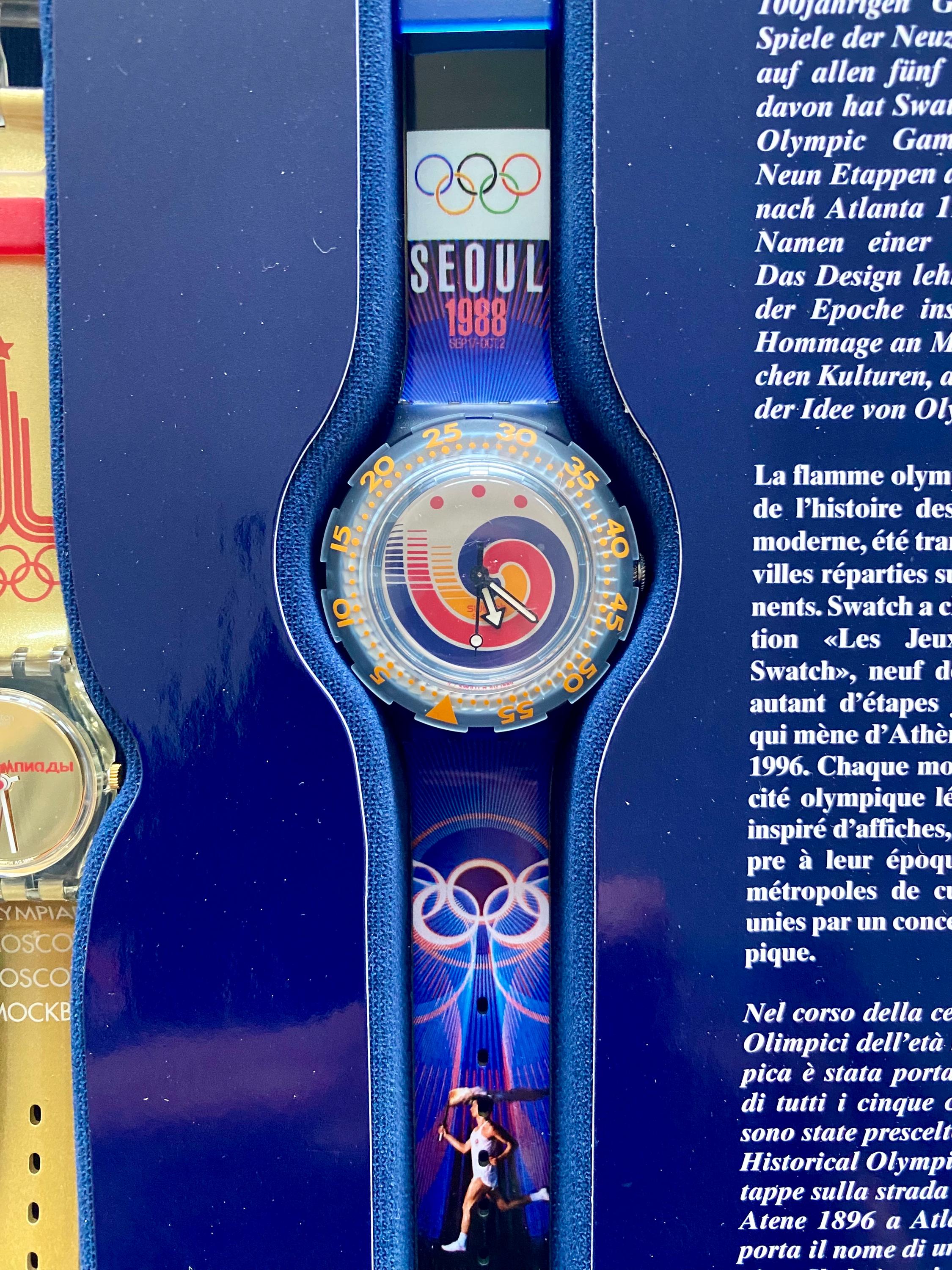 Swatch Atlanta 1996 Olympic Games Collection, 9-watch Box Set - Etsy