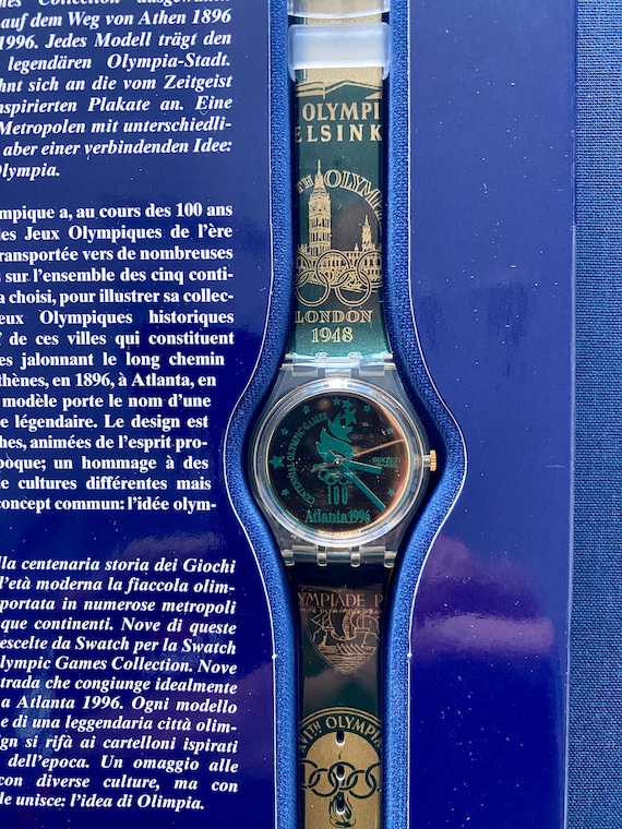 Swatch Atlanta 1996 Olympic Games Collection, 9-watch Box Set - Etsy