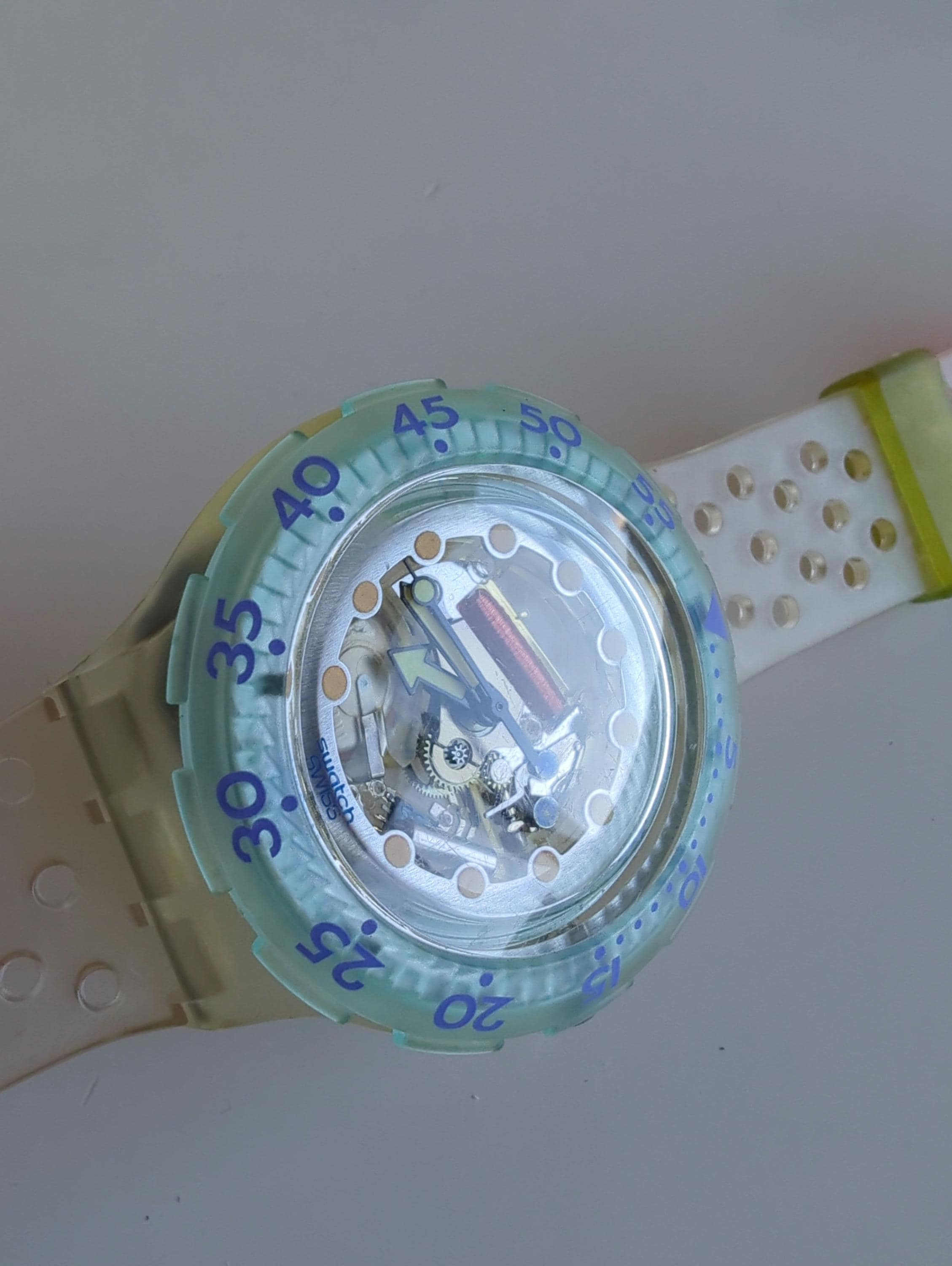 1992 Scuba 200 Swatch Watch Jelly Bubbles SDK104 - Etsy