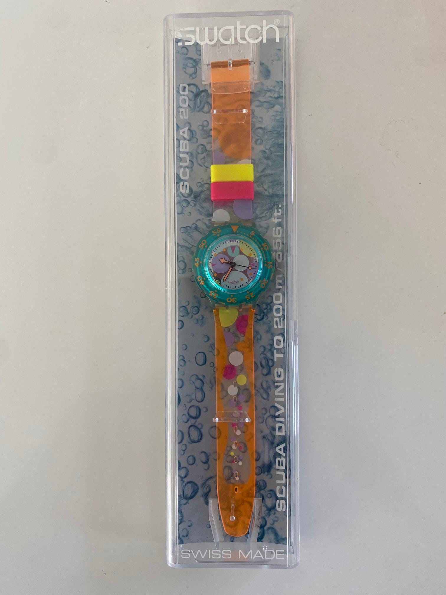 Scuba 200 Swatch Watch Sea Grapes SDK105 - Etsy