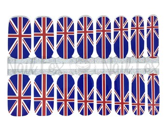 UK United Kingdom Great Britain Flag Film Strip Lanyard 