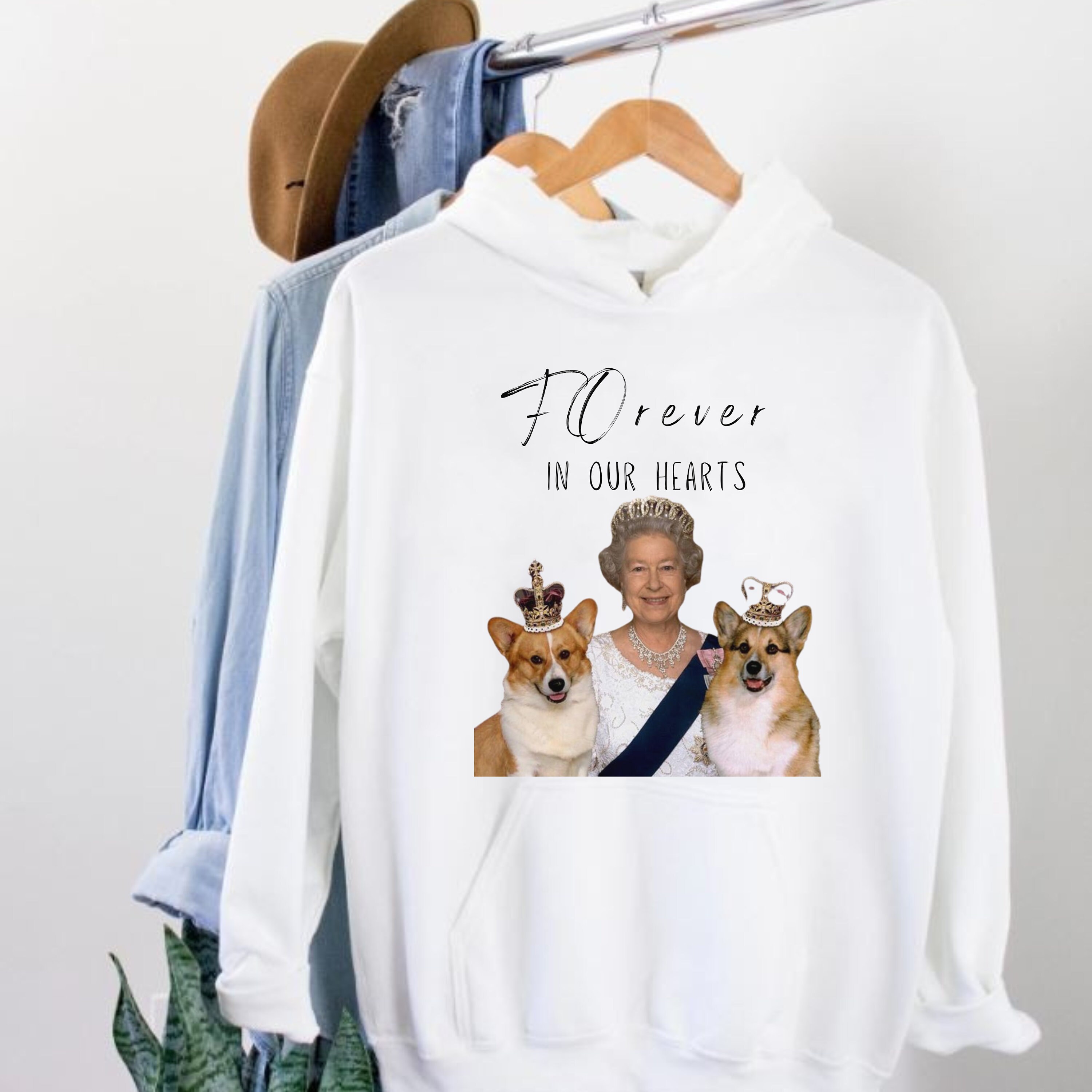 Discover Queen Elizabeth Hoodie Sweatshirt,Queen Elizabeth  Winter Sweatshirt Hoodie,Queen Elizabeth Shirt, End of the Era shirt, England Queen Shirt