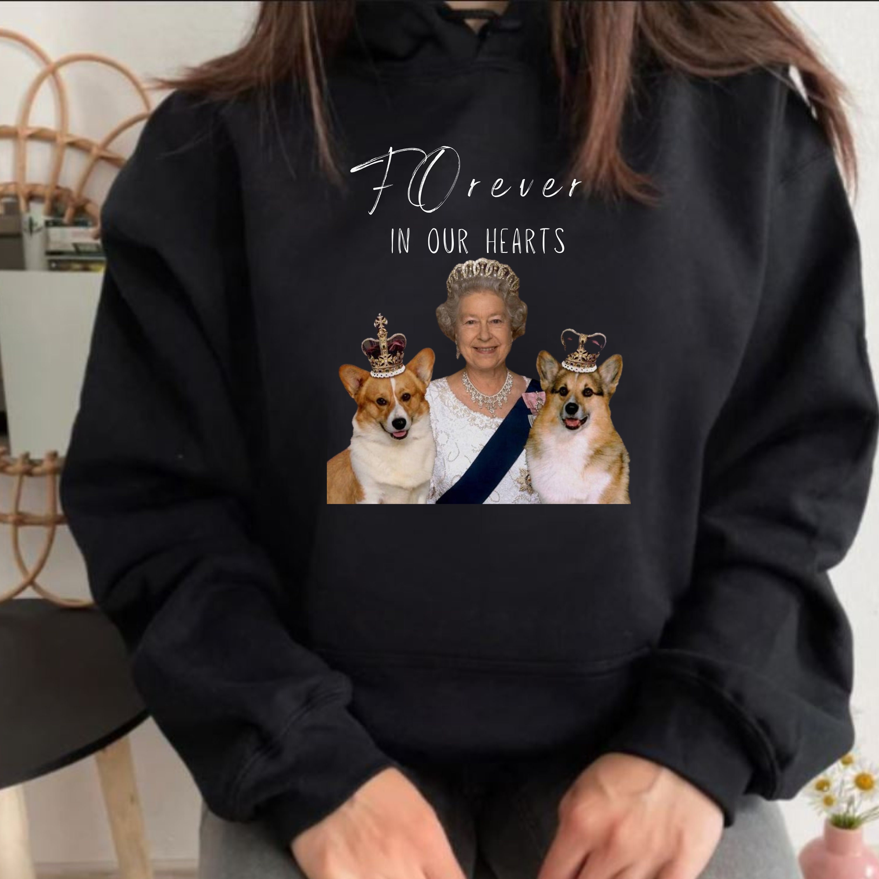 Discover Queen Elizabeth Hoodie Sweatshirt,Queen Elizabeth  Winter Sweatshirt Hoodie,Queen Elizabeth Shirt, End of the Era shirt, England Queen Shirt