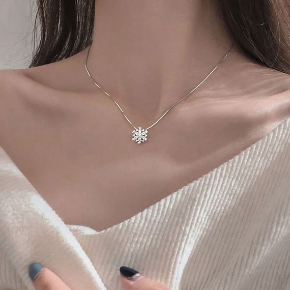 Women Girls Popular Snowflake Shining 
