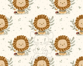 Bio Jersey little Lion Eigenproduktion ab 0,5 Meter