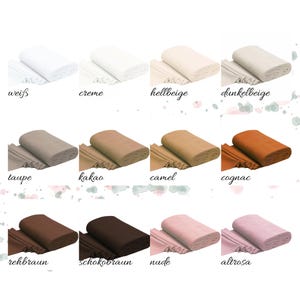 Bündchen verschiedene Farben ab 0,25 Meter