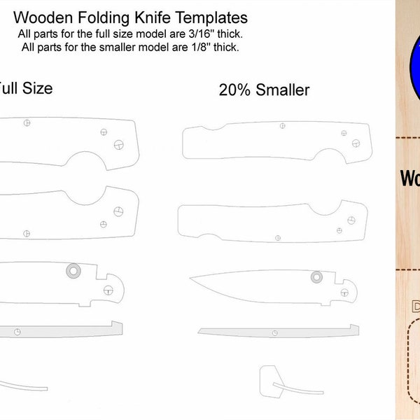 Wooden Knife Learning Tool Bundle Laser Glowforge SVG Love Layered bundle