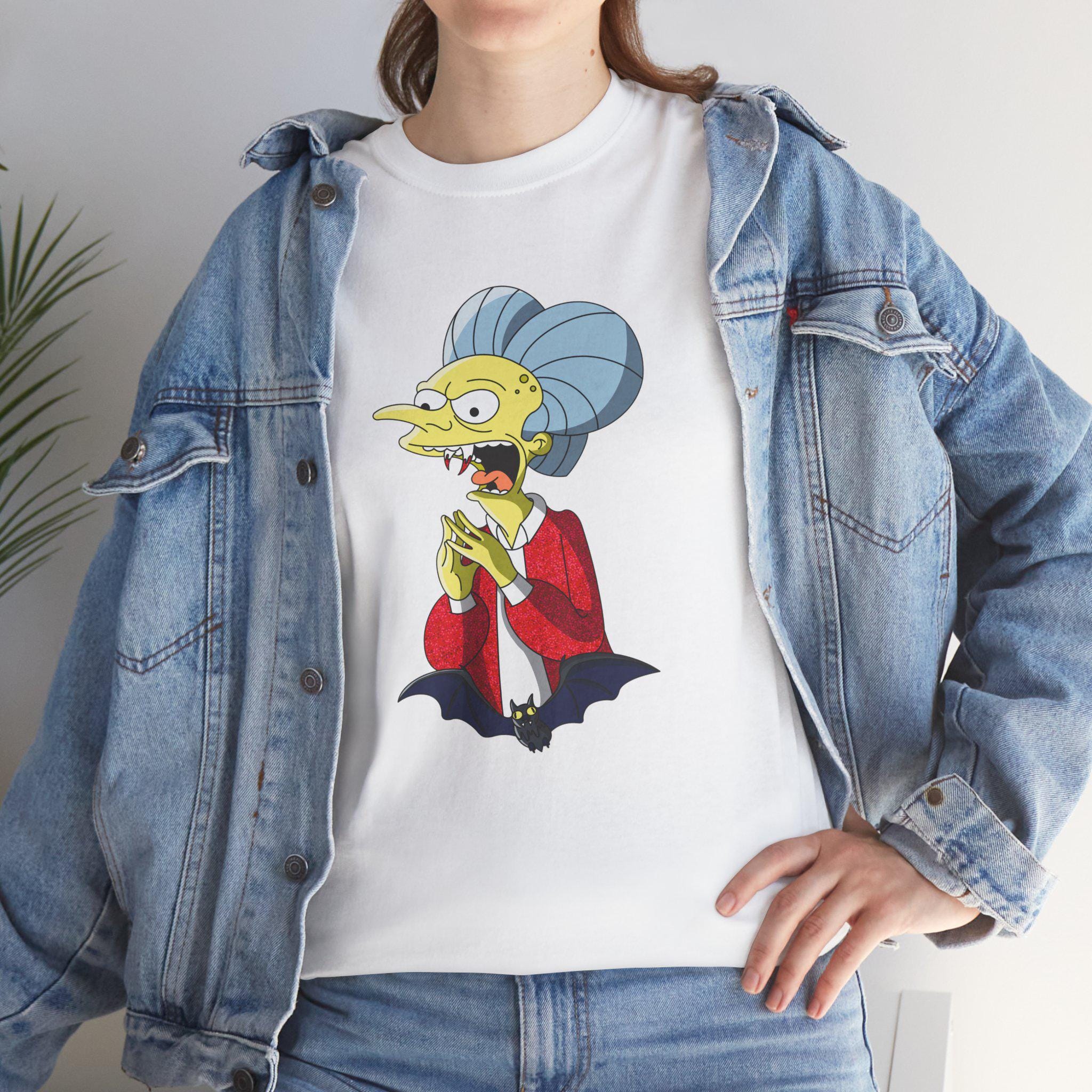 T-shirt Homer Simpson marine navy homme
