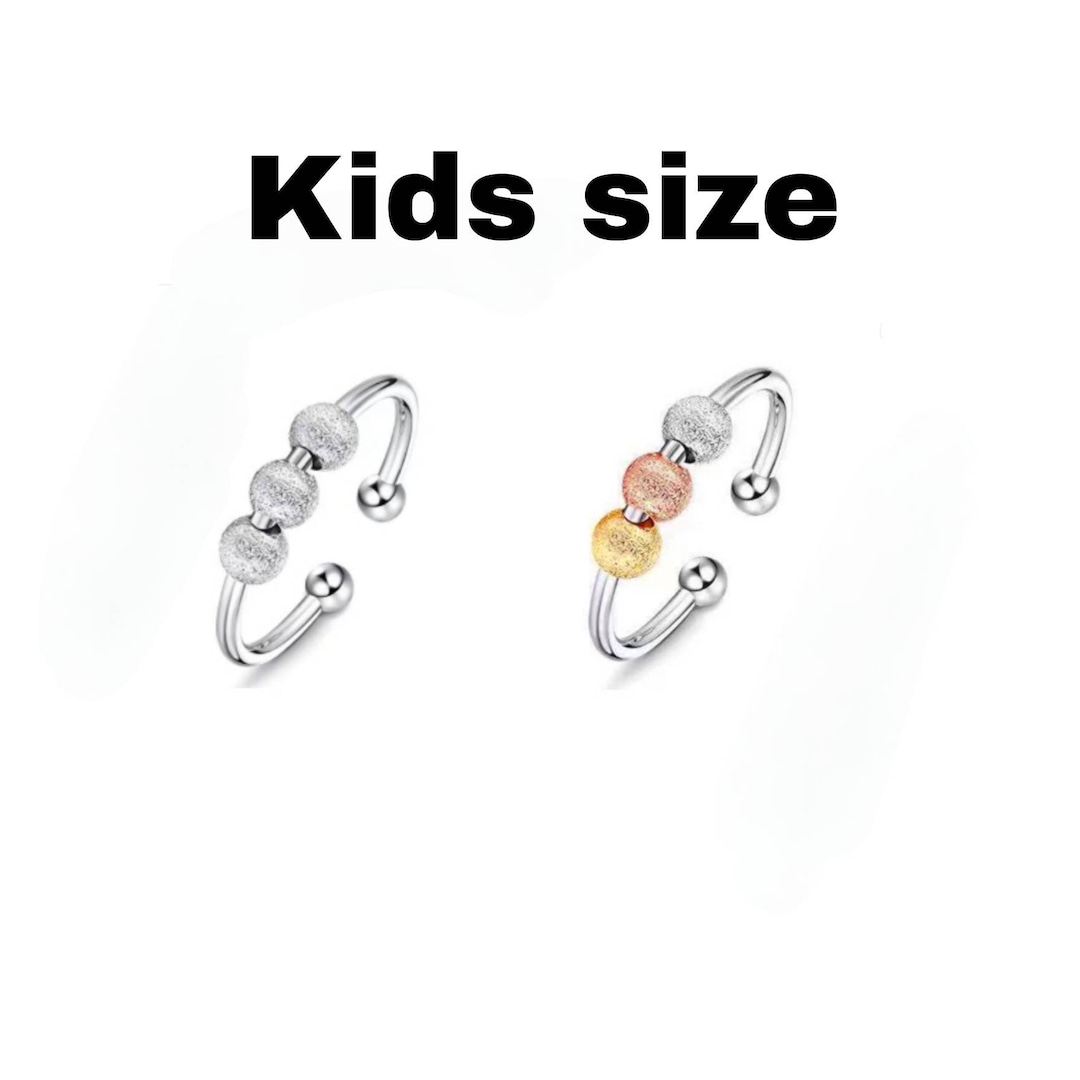 Kids Anxiety Ring Anxiety Ring Kids Fidget Ring Adjustable Etsy