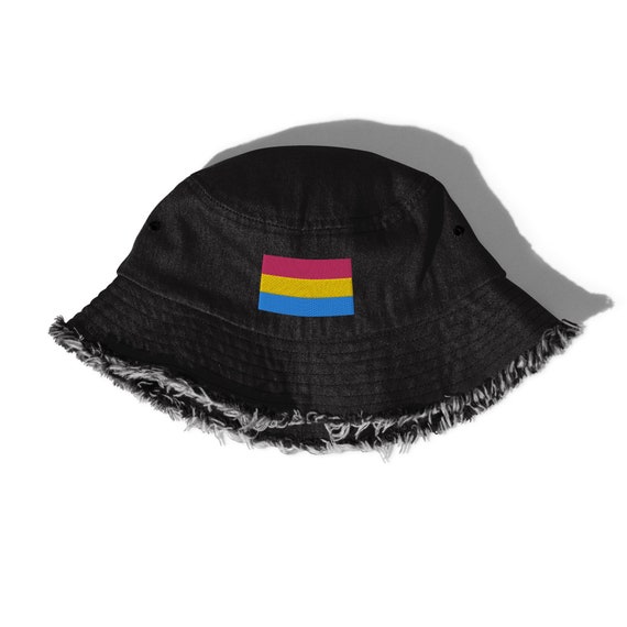 Pansexual Flag Bucket Hat Bucket Hat 