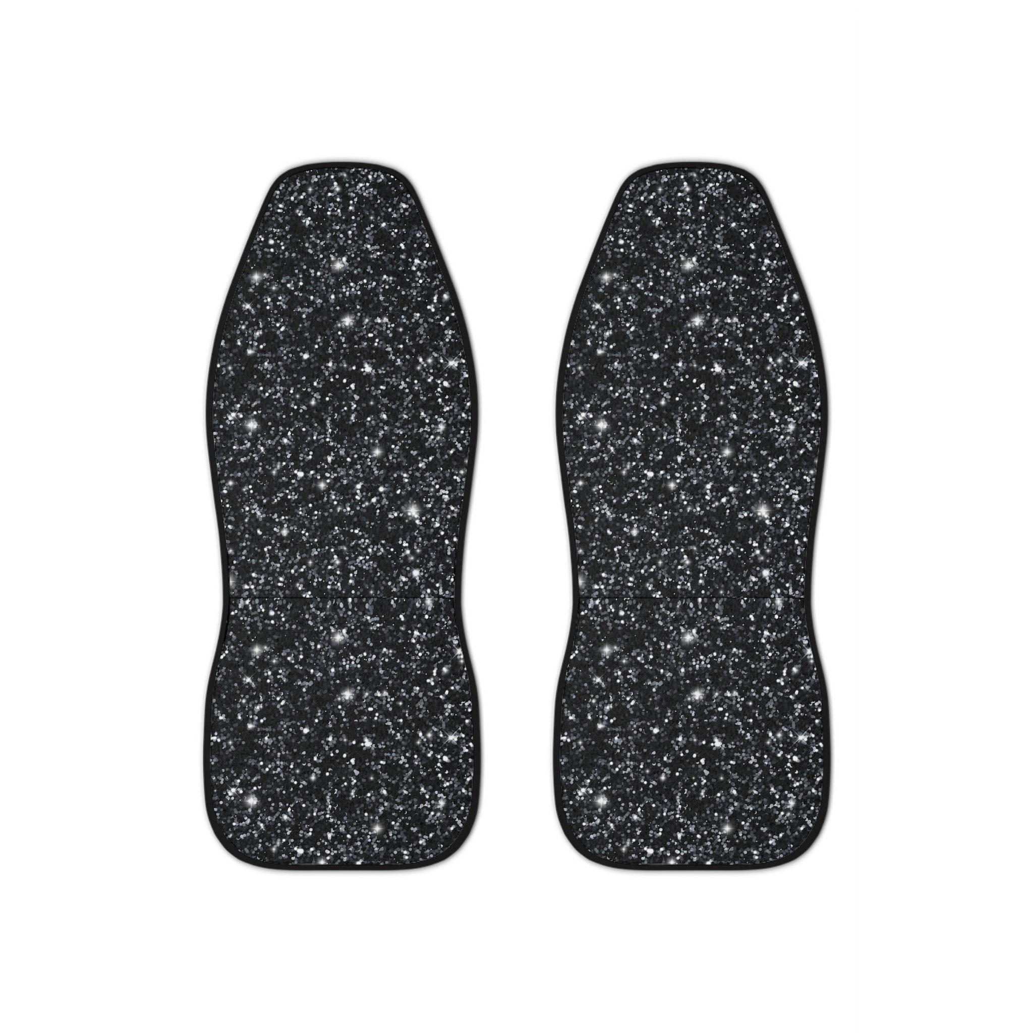 Black Glitter Bling Car Seat Covers Bling Car Accessories Etsy