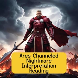 Interpretación de pesadillas canalizadas por Ares, lectura de Ares por un médium psíquico honesto, lectura de Ares por mensaje canalizado directo, trabajo con la sombra de Ares