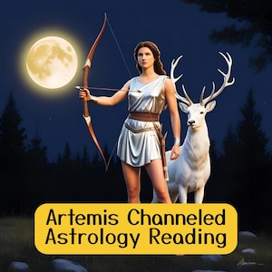 Artemis Channeled Astrology Tarot Reading, Honest Psychic Medium Astrology Tarot Reading, Direct Channeled Message, Shadow Work with Artemis