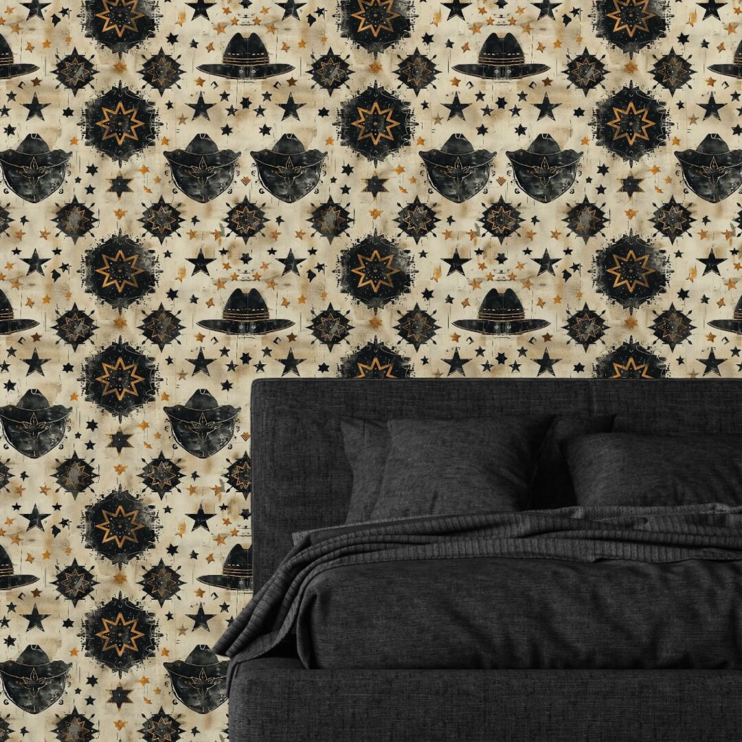 Western Wallpaper, Peel and Stick Wallpaper Removable Scenic Boho ...