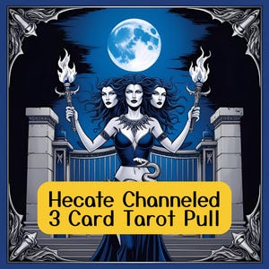 Hecate Channeled Tarot Card Reading, Honest Psychic Medium Hecate Reading, Direct Hecate Deity Channeled Message, Shadow Work With Hecate