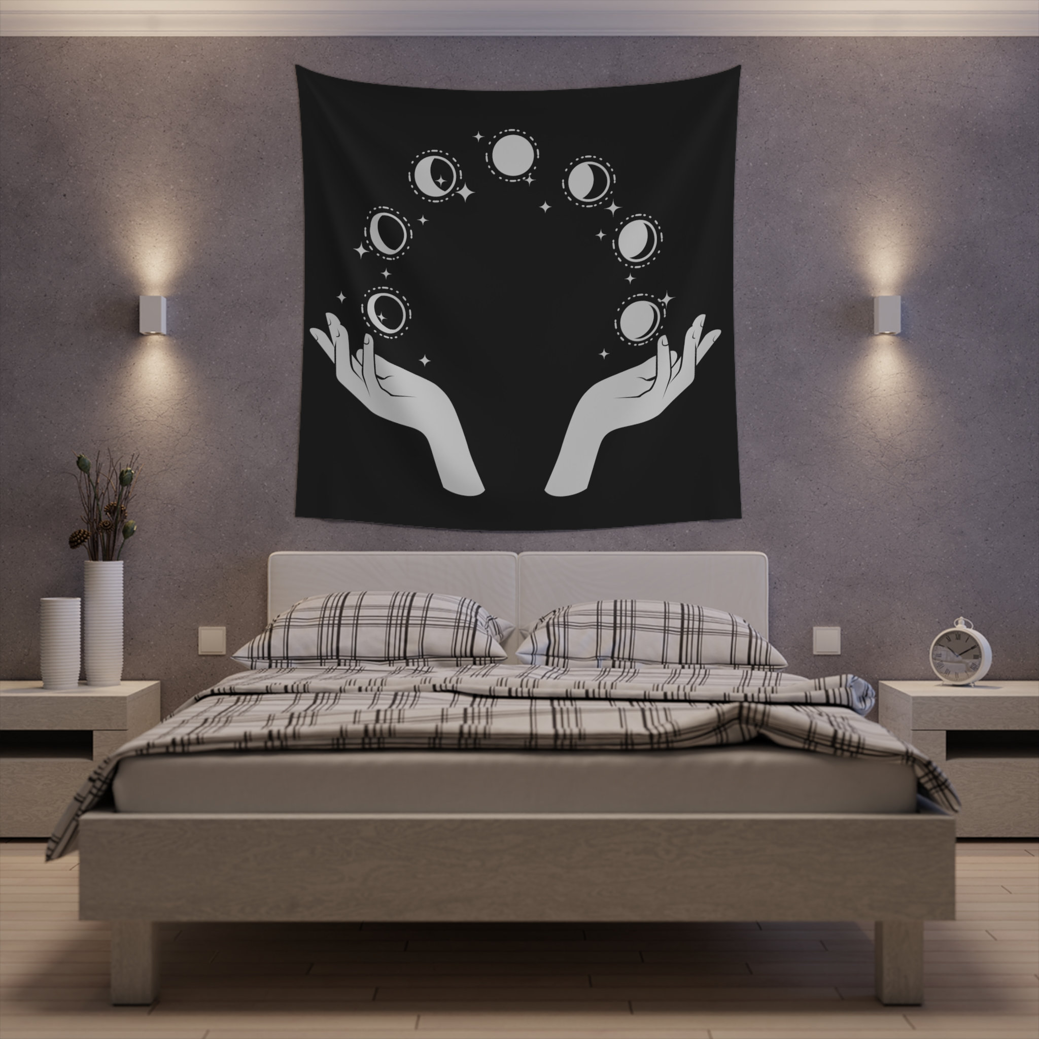 BOXOB Nappe D'Autel, 41,5x182cm Nappe Tarot Avec Signes Du Zodiaque