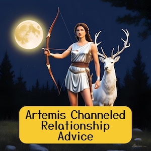 Artemis Channeled Relationship Reading, Honest Psychic Medium Reading, Direct Deity Artemis Channeled Message, Shadow Work With Artemis