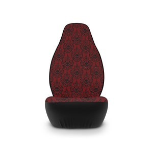 Gothic Vampire Aesthetic Car Seat Cover, Goth Car Accessories, Witchy Goth Car Decor Aesthetic Witch Emo Romantic Goblincore Car Seat Decor imagem 3