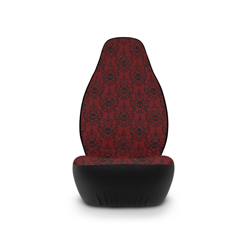 Gothic Vampire Aesthetic Car Seat Cover, Goth Car Accessories, Witchy Goth Car Decor Aesthetic Witch Emo Romantic Goblincore Car Seat Decor imagem 3