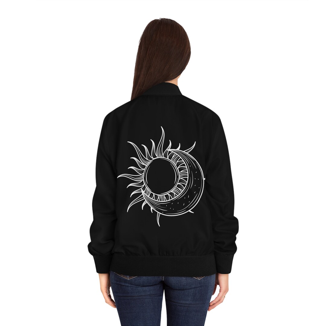Magic Symbol Gothic Witch Women's Bomber Jacket