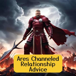 Lectura de relaciones canalizada por Ares, lectura de Ares por un médium psíquico honesto, mensaje canalizado por Ares, trabajo con la sombra de Ares.