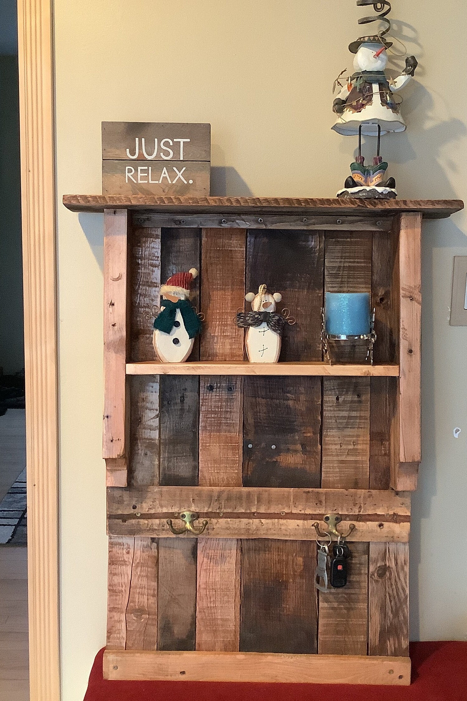 Rustic Coat Rack Etsy