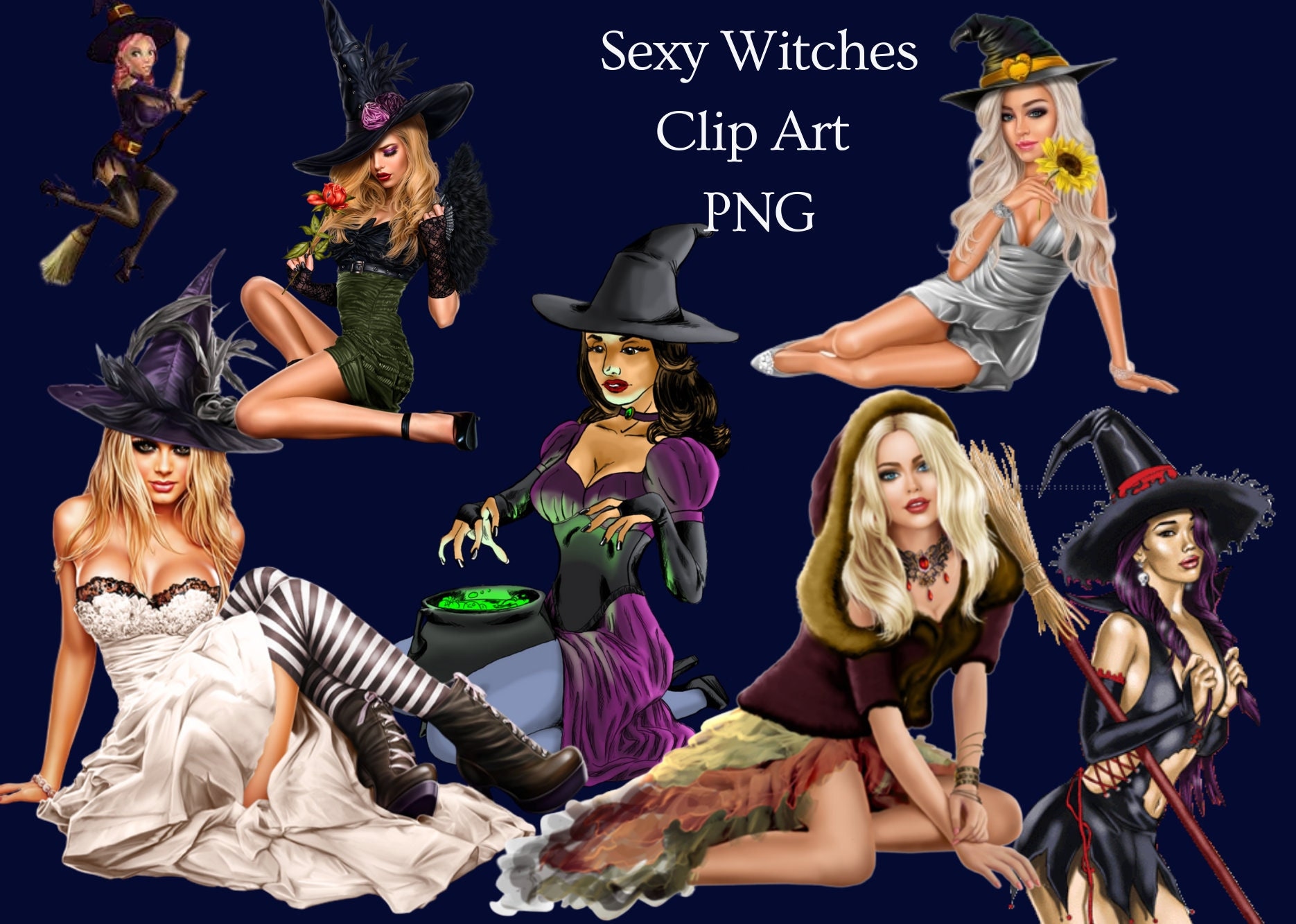Sexy Witch Art