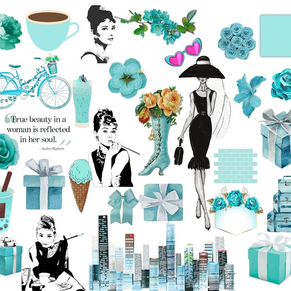 Audrey Hepburn PNG Theme Pack Transparent PNG Digital Art Download Only Sublimation for Logos, Tumblers Projects