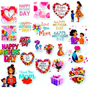 Día de la Madre PNG, Tarjeta DIY Te amo Mamá, Clip Art de Mamá, Haz Tazas, Vasos para Mamá, Feliz Día de la Madre, ¡Tarjetas DIY para Mamá!