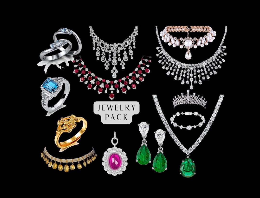 Jewelry Clip Art, Jewelry Set PNG, Jewelry Shop Logo, Earrings Clip Art ...