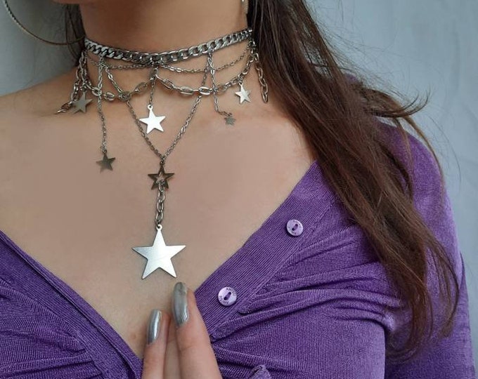 Star Chocker Necklace