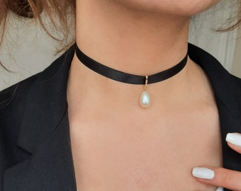 Pearl Necklace, Choker Necklace, Chokers, Jewelry