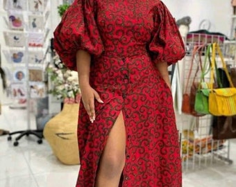 Africa couple outfit/Africa Ankara wedding dress/Africa Ankara maxi gown/Africa Ankara prom dress/Africa Ankara party gown