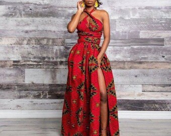 Africa couple outfit/Africa Ankara wedding dress/Africa Ankara prom dress/Africa Ankara maxi dress/Africa Ankara long gown