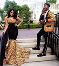 Ankara outfit/couple wear/African couple outfit/Africa couple matching set/Africa wedding anniversary/African clothing/Couple attire product logo