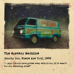 Mystery Machine - Horror houses