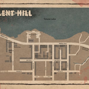 Kaart Silent Hill