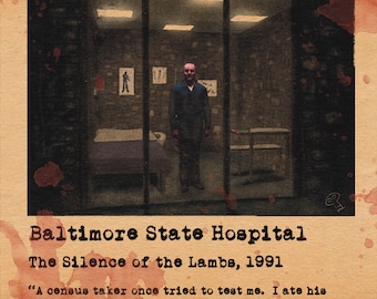 Silence of the lambs - Baltimore state hospital - Horror Houses