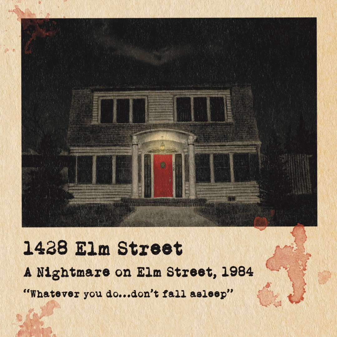 1428 Elm Street Horror Houses - Etsy