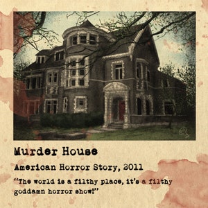 AHS - Murder House - Horror Houses