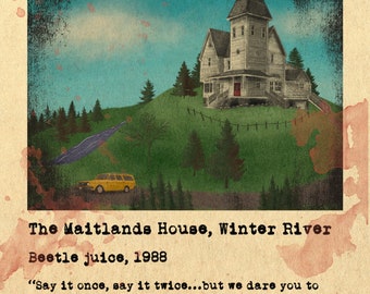 Beetle juice  - Maitlands House - Horror Houses