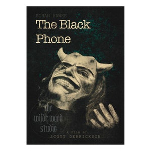 The Black Phone - Alternative Movie Poster - Horror Art