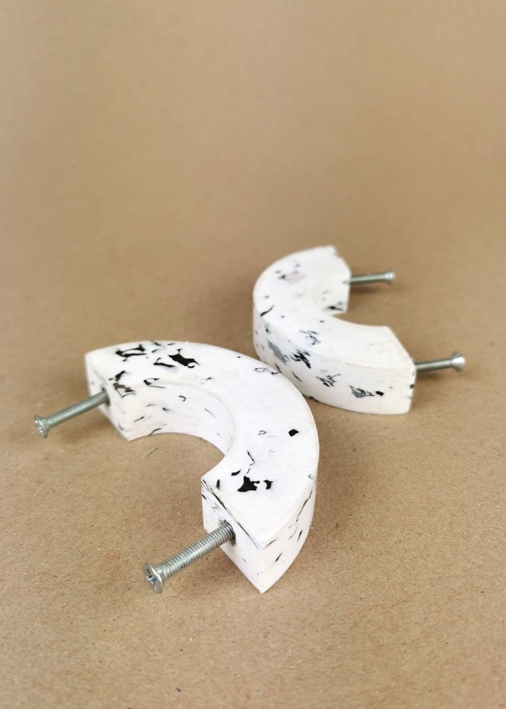 Poignée de Placard ou Tiroir en Plastique Recyclé X2