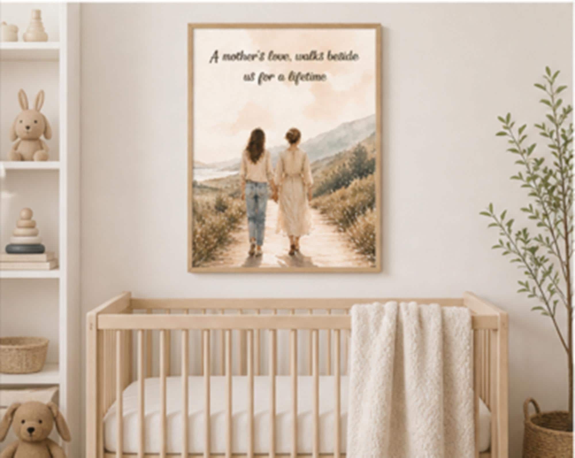 Mother’s Day Printable Wall Art Set of 3 | Mother & Child Journey ...