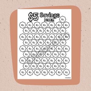 Five Dollar Savings Challenge