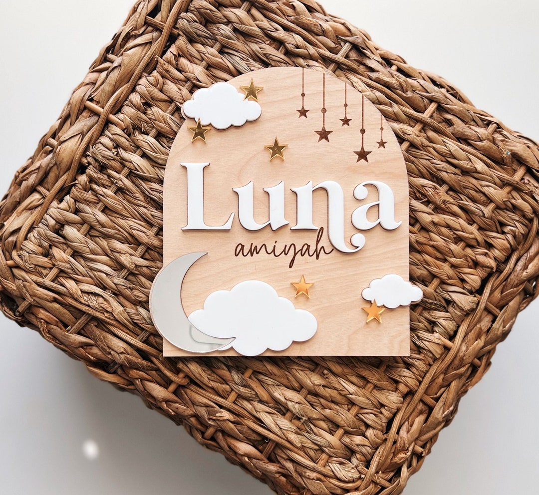 Baby Announcement Decor Set With Stars And Moon Design - Perfect For Newborn Photo Shoots And Birth Reveals - View #6